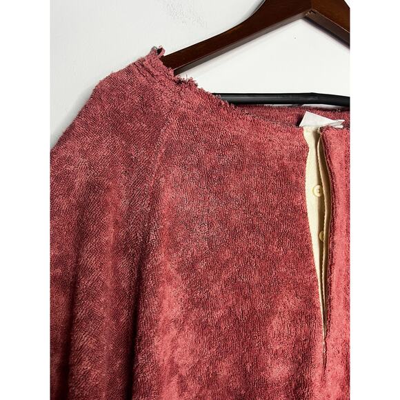 UO Out From Under Veronica Soft Terrycloth Popover Sweatshirt NWT Size Small - Picture 6 of 8